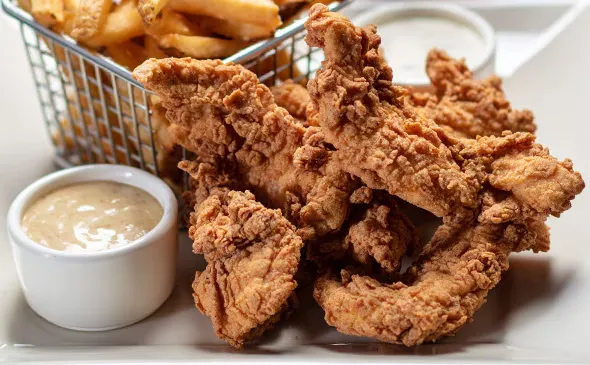 Yard House Menu With Prices | 2026 Updated Complete Guide HAND BATTERED CHICKEN TENDERS