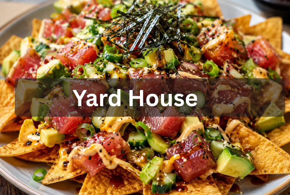 Yard House Poke Nachos | Recipes Ingredients, Calories,Taste Yard House